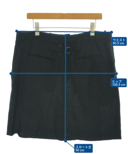 01 ann demeulemeester ミニスカート　36 archive ANN DEMEULEMEESTER ミニスカート レディース 【古着】【中古】【送料