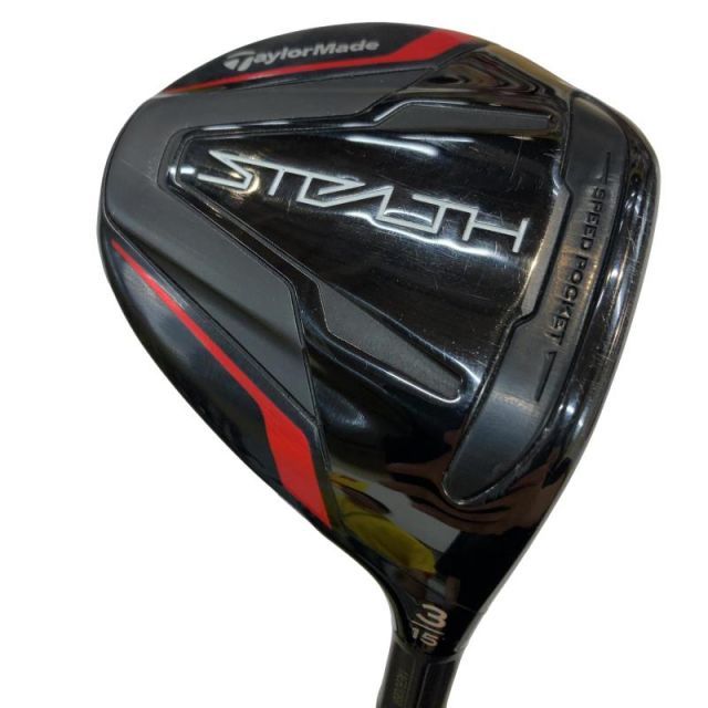 【中古】 テーラーメイド STEALTH 3W フェアウェイウッド FW TENSEI RED TM50(STEALTH FW) (フレックスR) メンズ 男性用 右利き 右用 Cランク ゴルフクラブ