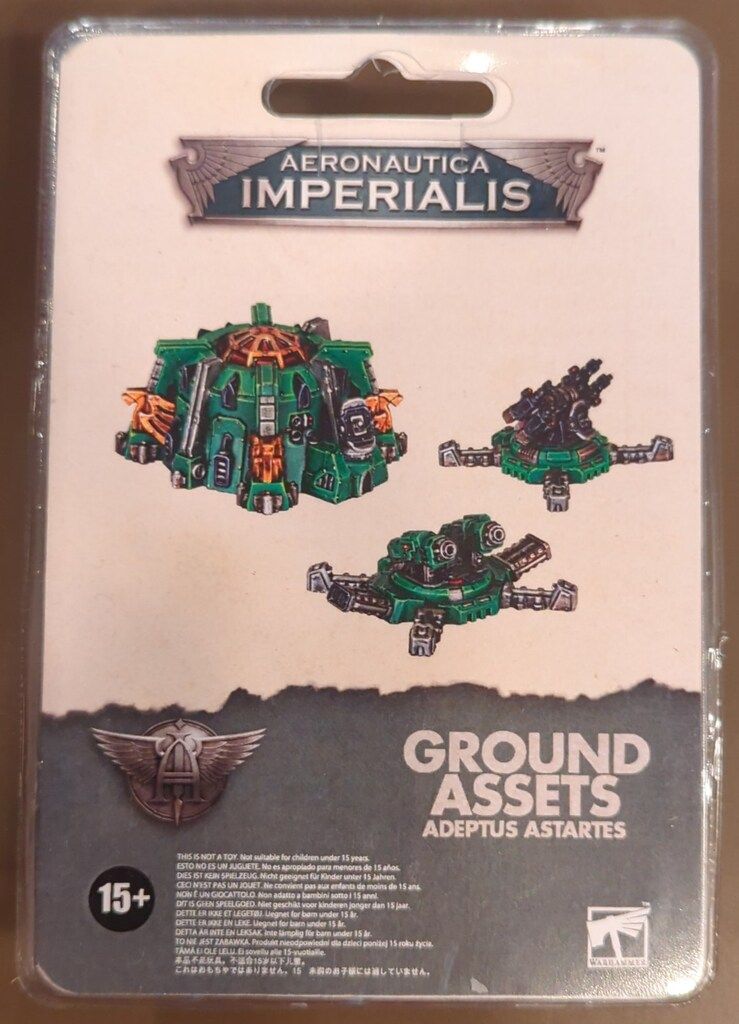 《未開封》　forge world AERONAUTICA IMPERIALIS Group Assets Adeptus Astartes