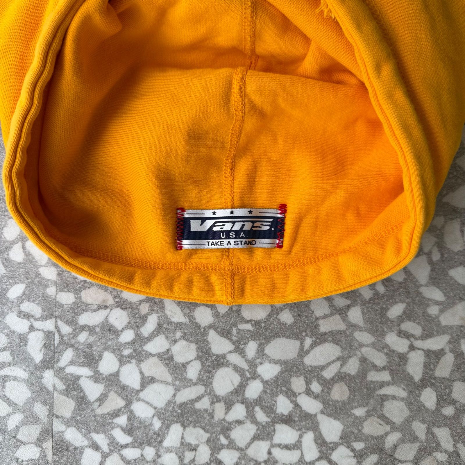 Archive アーカイブ Y2K ] VANS / 90's usa製 logo hoodie size L