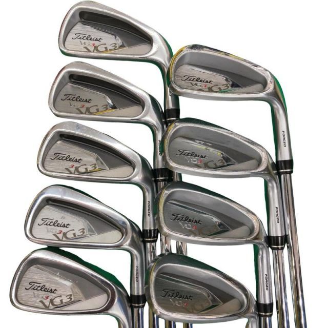 【中古】 タイトリスト Titleist VG3(2012) 9S アイアンセット IR NS PRO 950GH (フレックスS) メンズ 男性用 右利き 右用 Dランク ゴルフクラブ