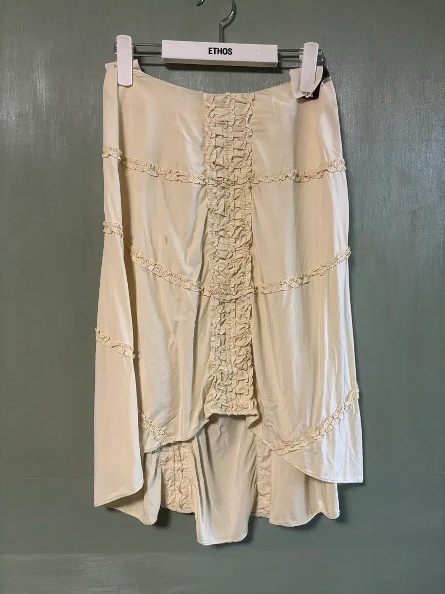 エートス ethos frill asymetric skirt