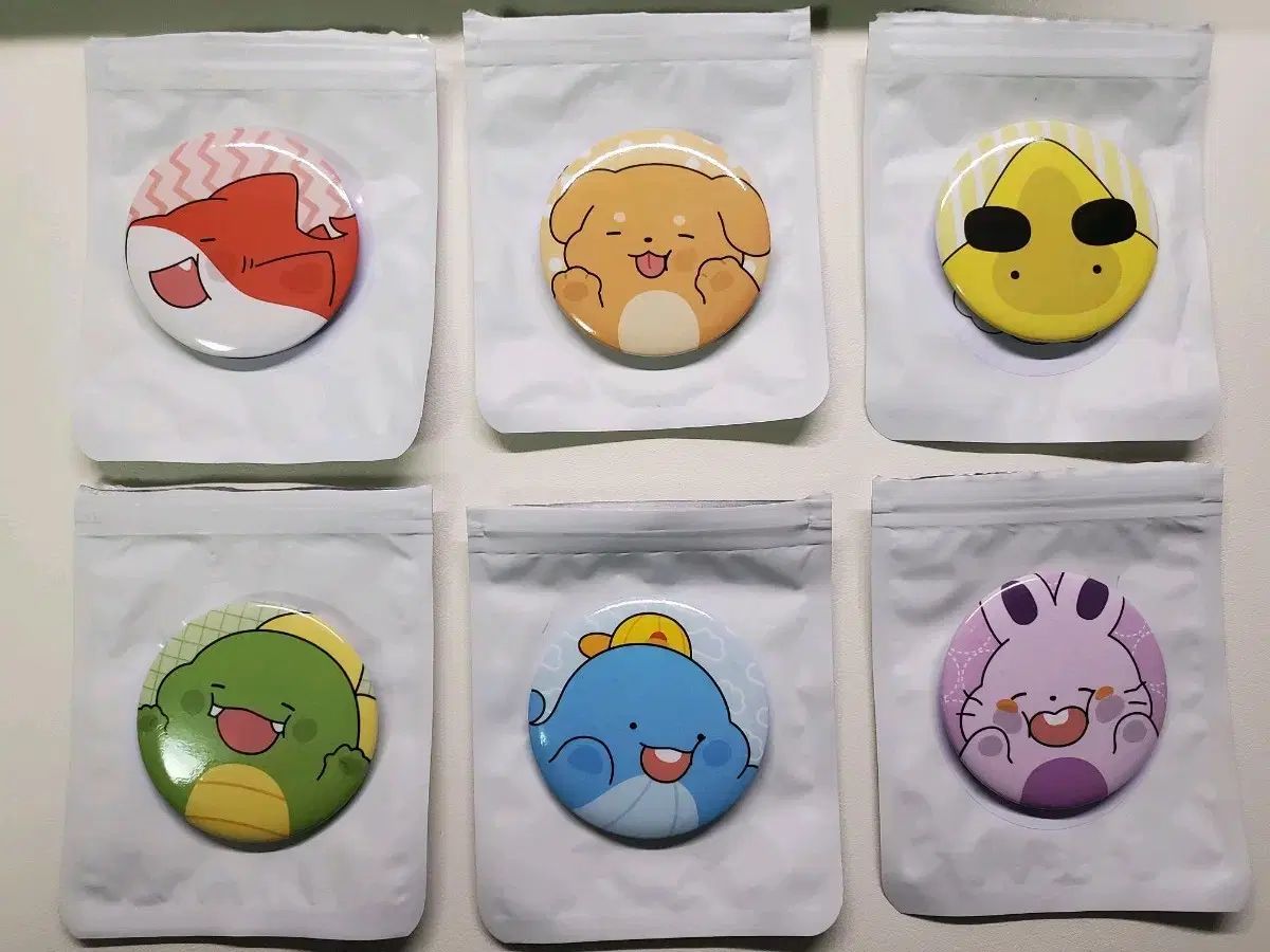 チャムトゥルTV 10周年 缶バッジ 6個 セット 出品