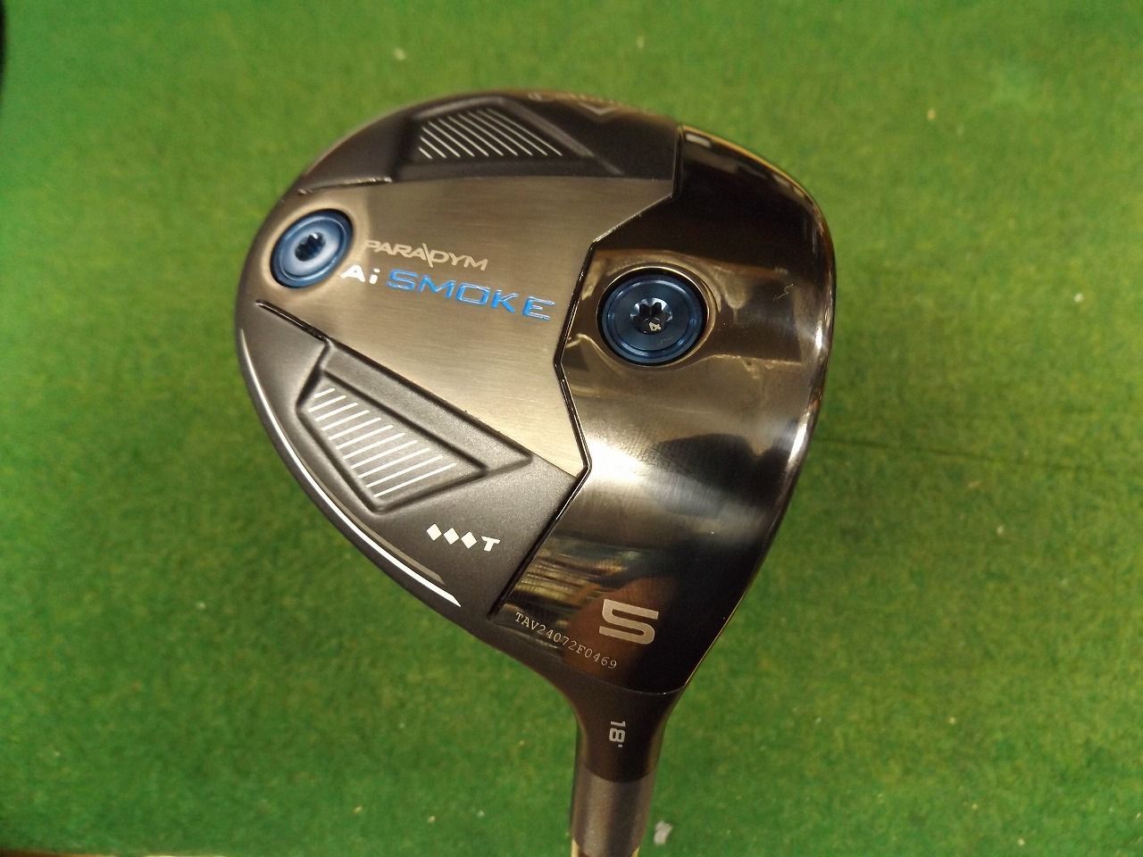 2926 PARADYM Ai SMOKE TripleDiamond T 5W 18° TENSEI 50 S 差戻し カバー無 キャロウェイ フェアウェイウッド .029574