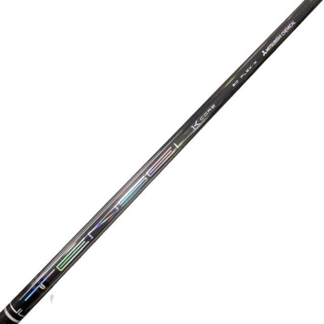 【中古】 キャロウェイスリーブ付き(QUANTUM系) 三菱ケミカル(レイヨン)ドライバー用 シャフト TENSEI PRO BLACK 1K CORE 60 (フレックスX)Bランク ゴルフクラブ