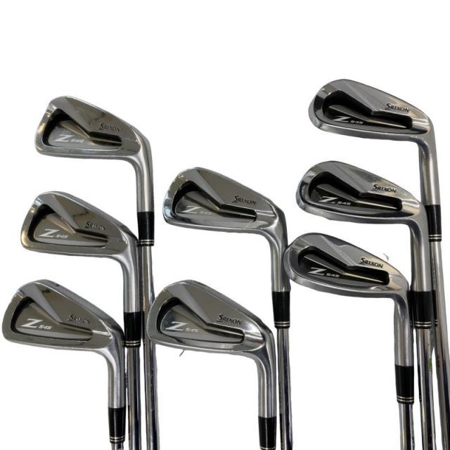 【中古】 ダンロップ SRIXON Z545 8S アイアンセット IR NS PRO 980GH D.S.T (フレックスS) メンズ 男性用 右利き 右用 Dランク ゴルフクラブ