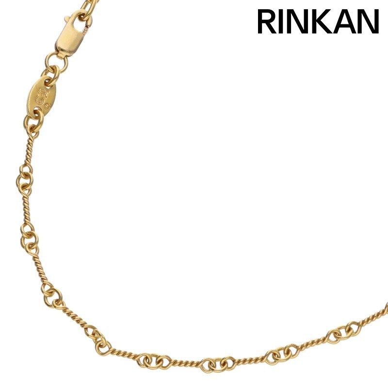 クロムハーツ 22K NECKCHAIN T18/ツイストチェーン18inch ゴールド