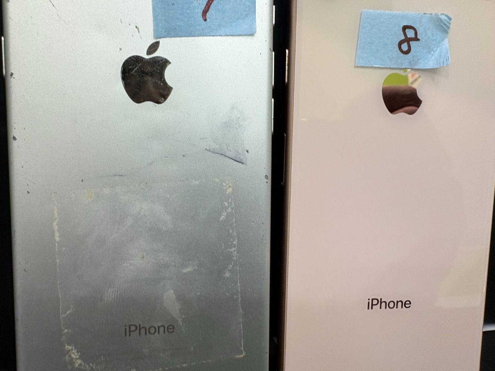 iPhone6～8 ジャンク7台まとめ売り 電源入らず - メルカリ