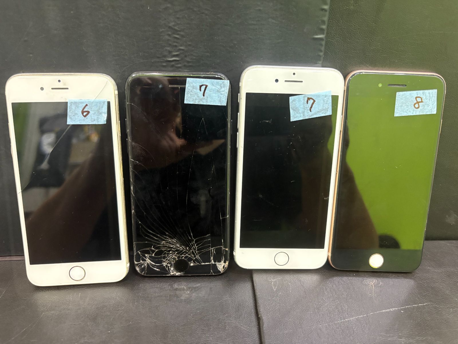 iPhone6～8 ジャンク7台まとめ売り 電源入らず - メルカリ