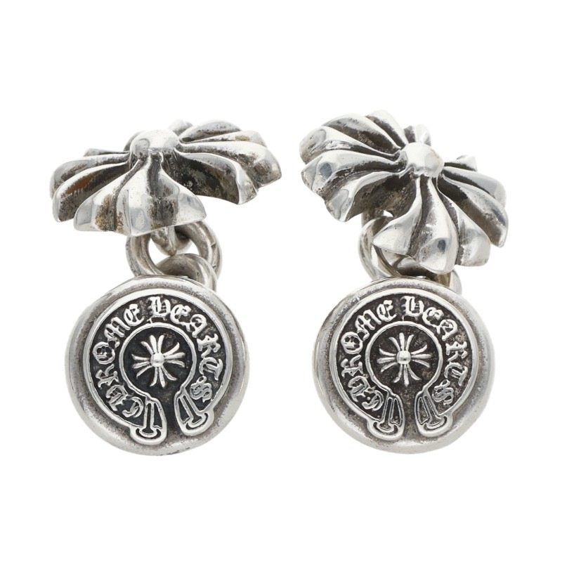 クロムハーツ CUFFLINKS CHプラスシルバーカフスボタン メンズ - メルカリ