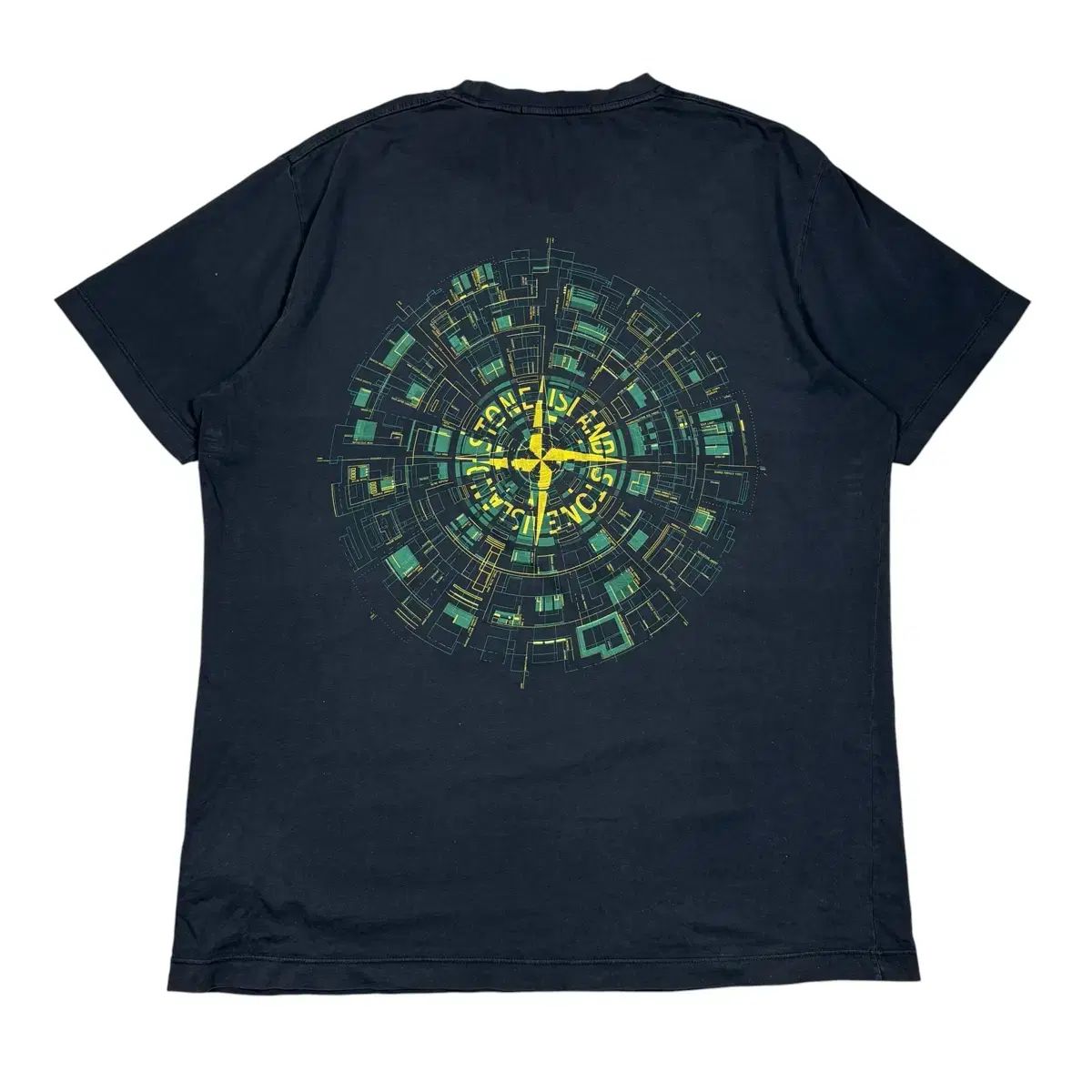 STONE ISLAND ストーンアイランド ブラック 半袖Tシャツ