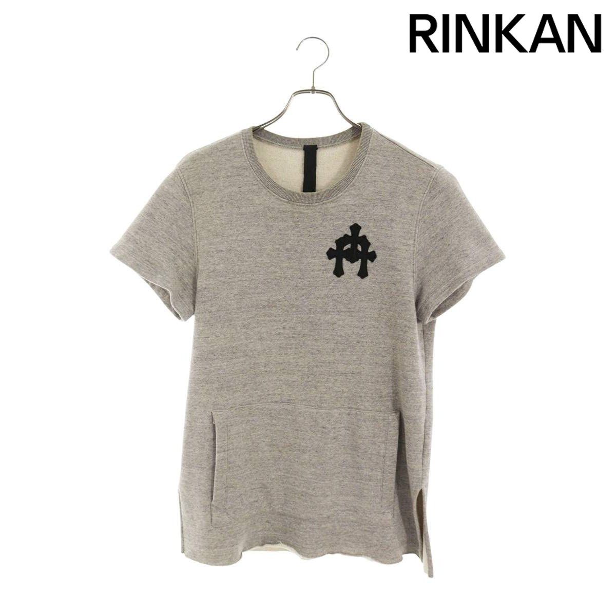 クロムハーツ Y NOT トリプルクロスレザーパッチスウェットTシャツ メンズ S