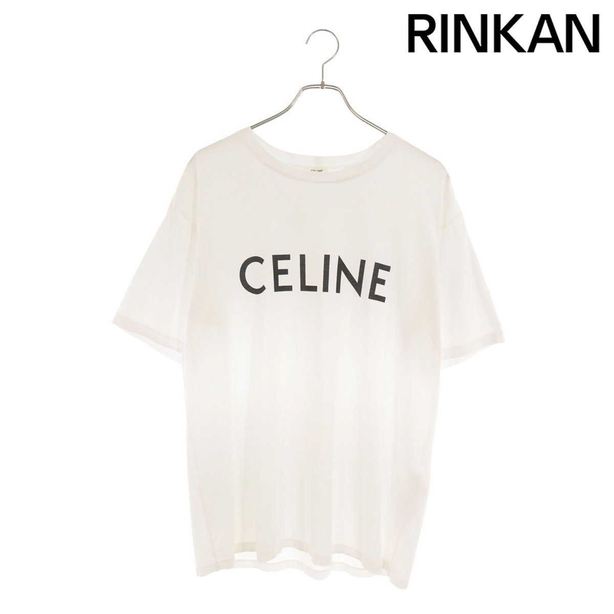 セリーヌ 2X681671Q フロントロゴルーズTシャツ メンズ S
