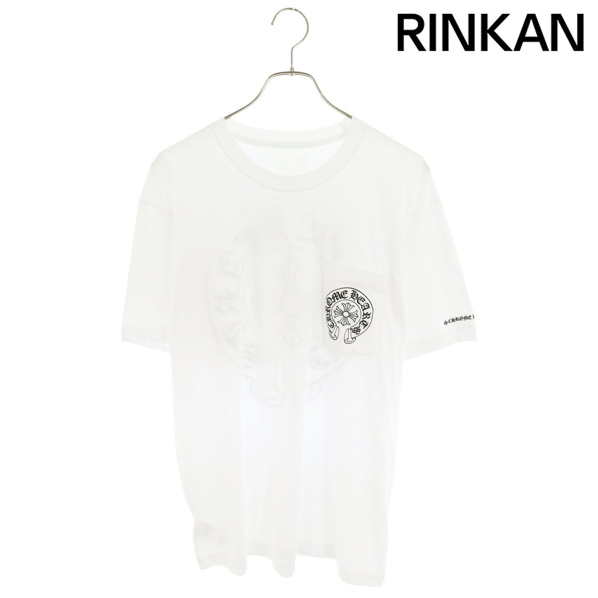 クロムハーツ CH T-SHRT バックホースシュープリントTシャツ メンズ L