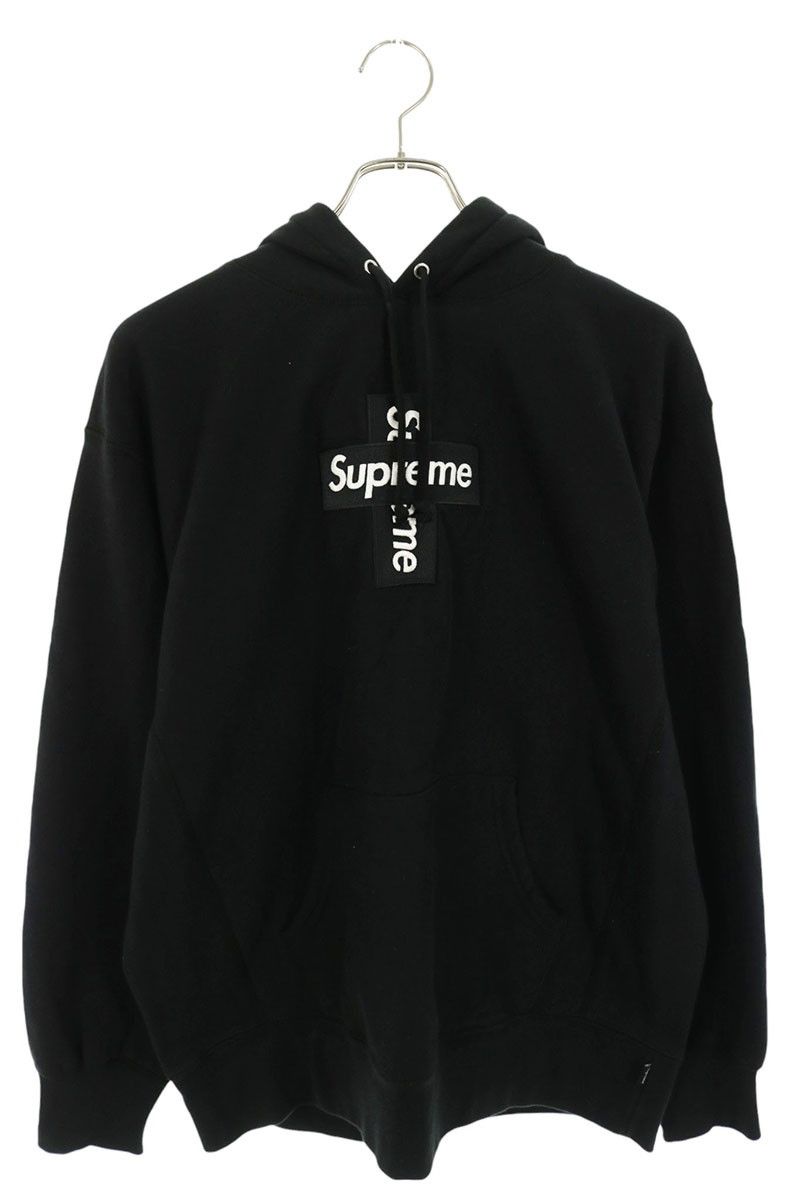 シュプリーム 20AW Cross Box Logo Hooded Sweatshirt クロスボックス