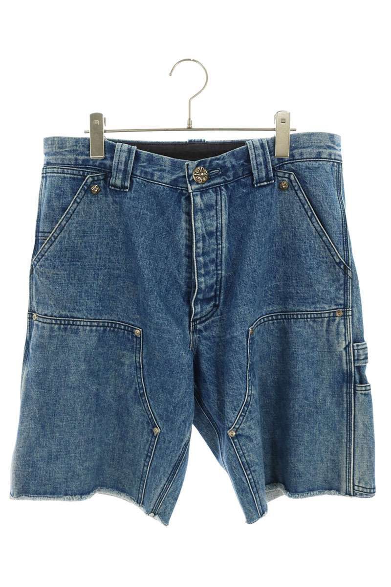 クロムハーツ DENIM CARPENTER SHORTS デニムカーペンターハーフパンツ メンズ 32インチ
