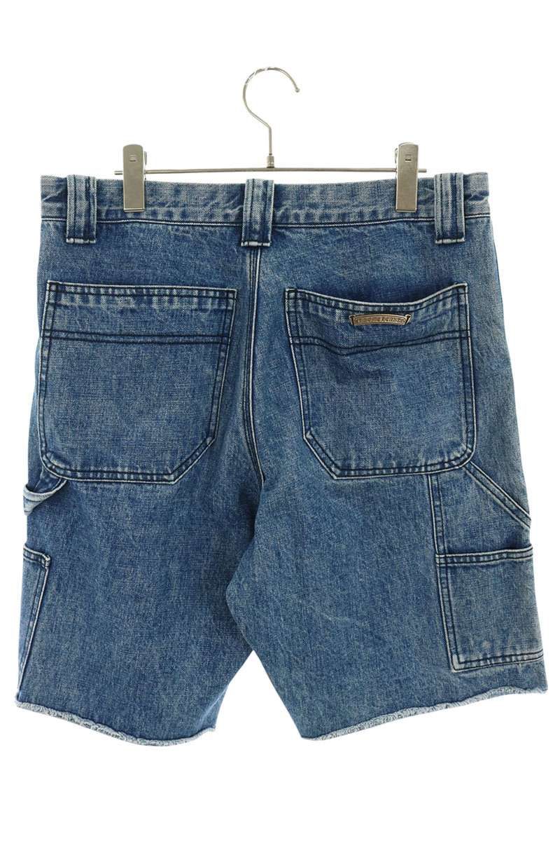 クロムハーツ DENIM CARPENTER SHORTS デニムカーペンターハーフパンツ メンズ 32インチ