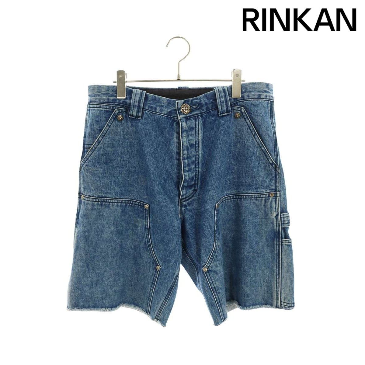 クロムハーツ DENIM CARPENTER SHORTS デニムカーペンターハーフパンツ メンズ 32インチ