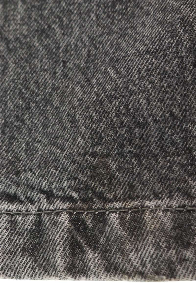 アクネストゥディオズ 1989 ASH BLACk ウォッシュドバギーデニムパンツ