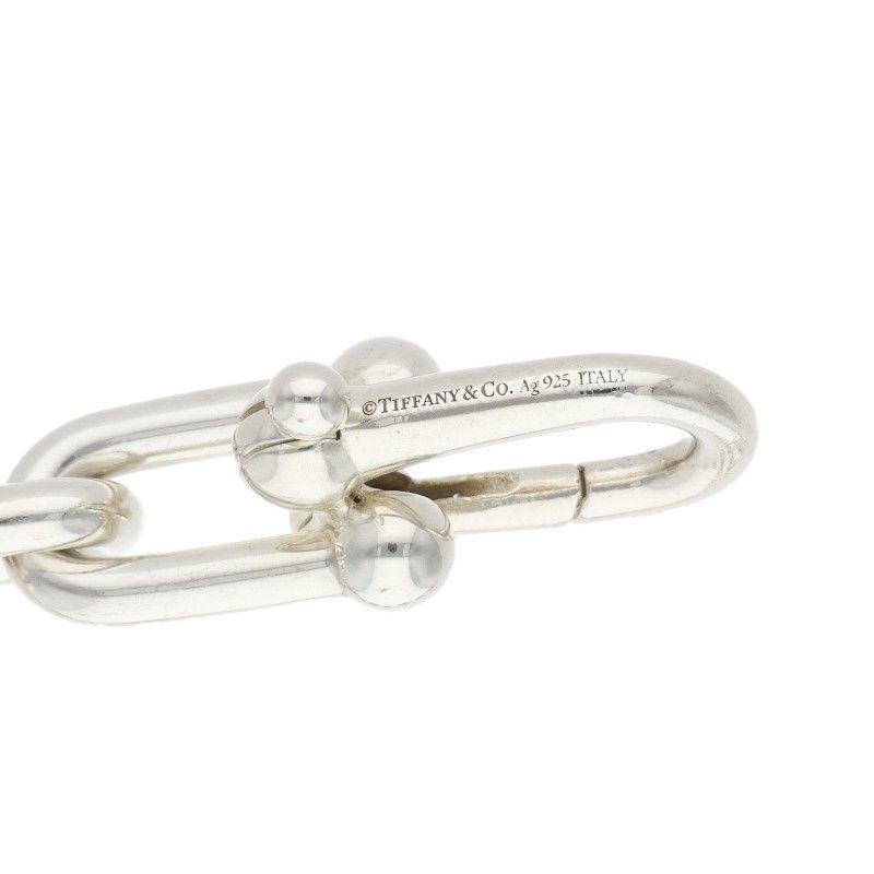 Tiffany ハードウェア ラージリンク シルバーブレスレット 14コマ