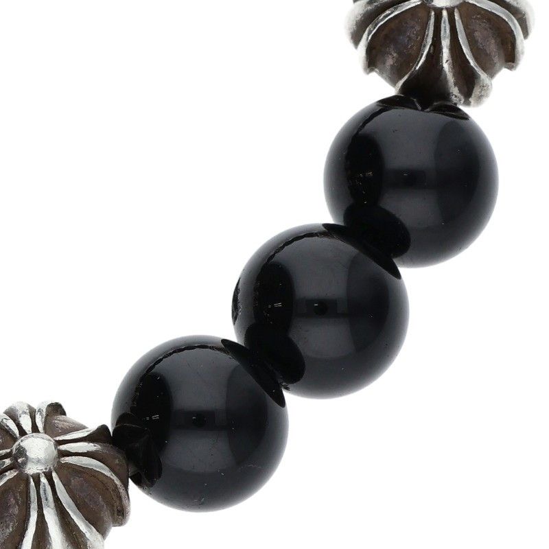 クロムハーツ 10mm BEAD/10mmビーズブレス BEAD8 10mmブラック