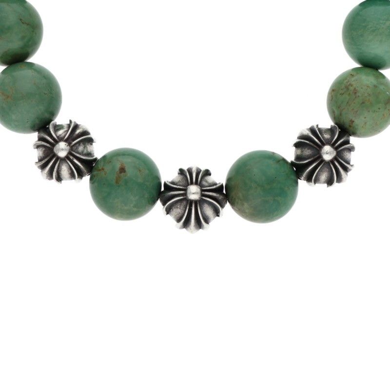 クロムハーツ 12mm BEAD/12mmビーズブレス BEAD12mmターコイズビーズ
