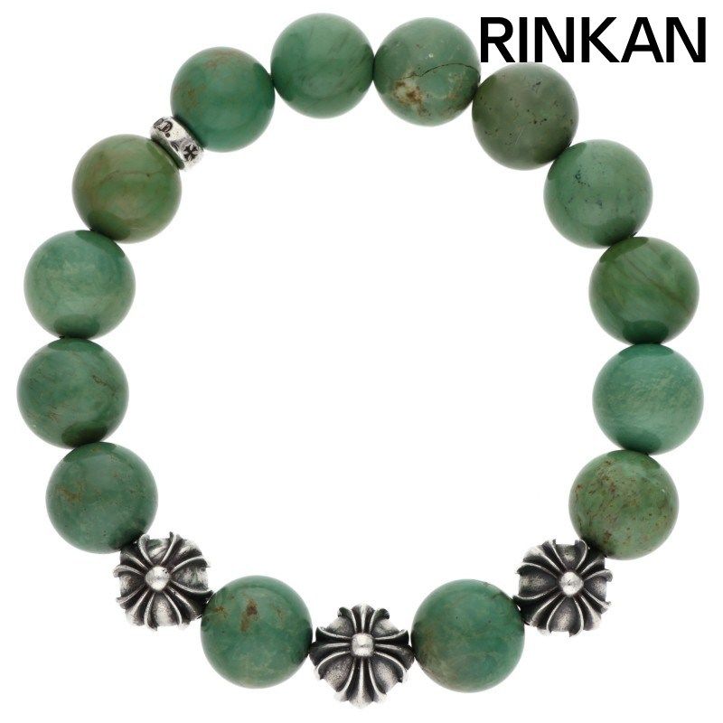 クロムハーツ 12mm BEAD/12mmビーズブレス BEAD12mmターコイズビーズ