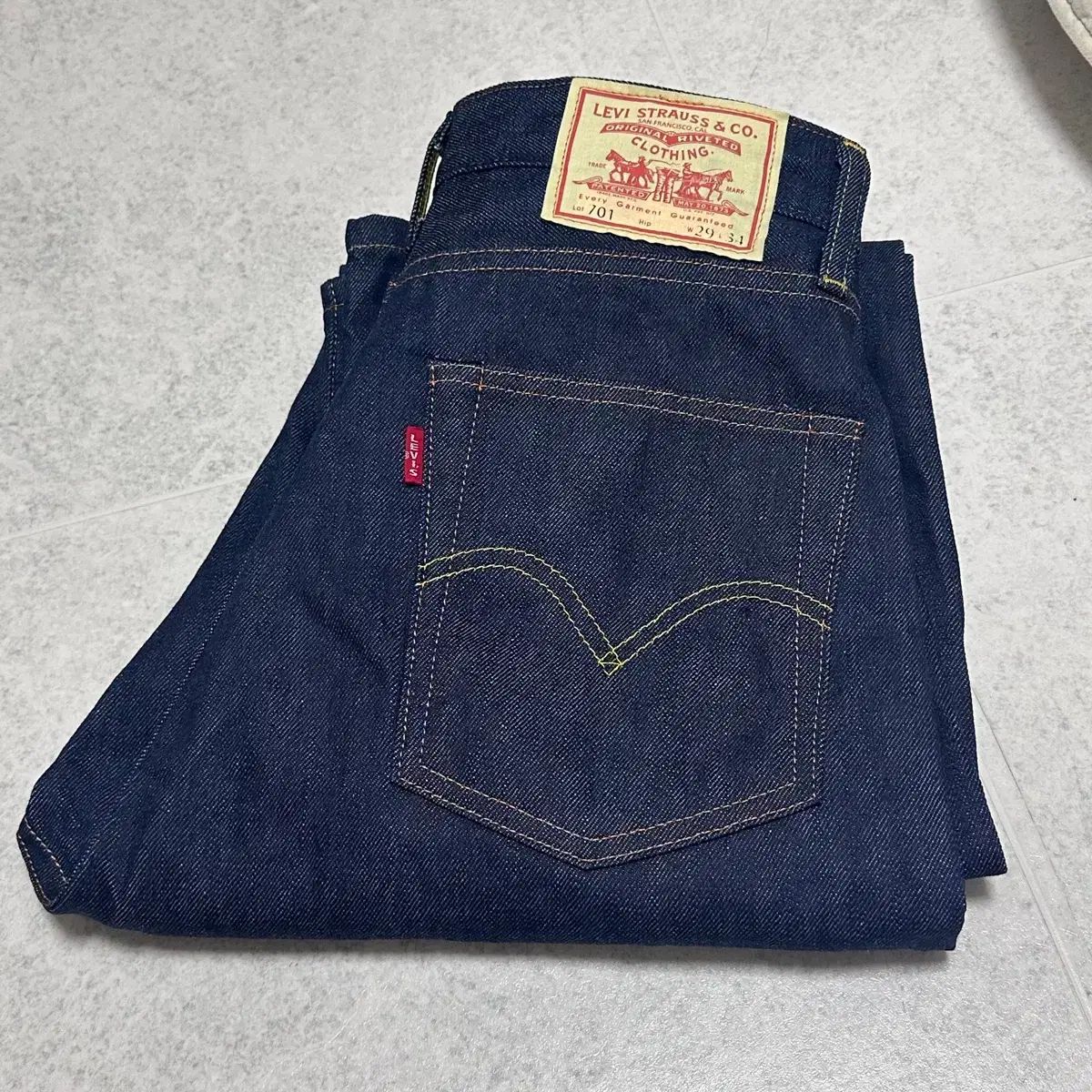 リーバイス LVC 1950s 701 リジット ジーン 29