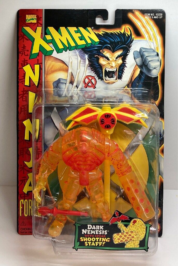 Dark Nemesis Force Ninja X-Men 0 Marvel - | Figure Biz Toy Action