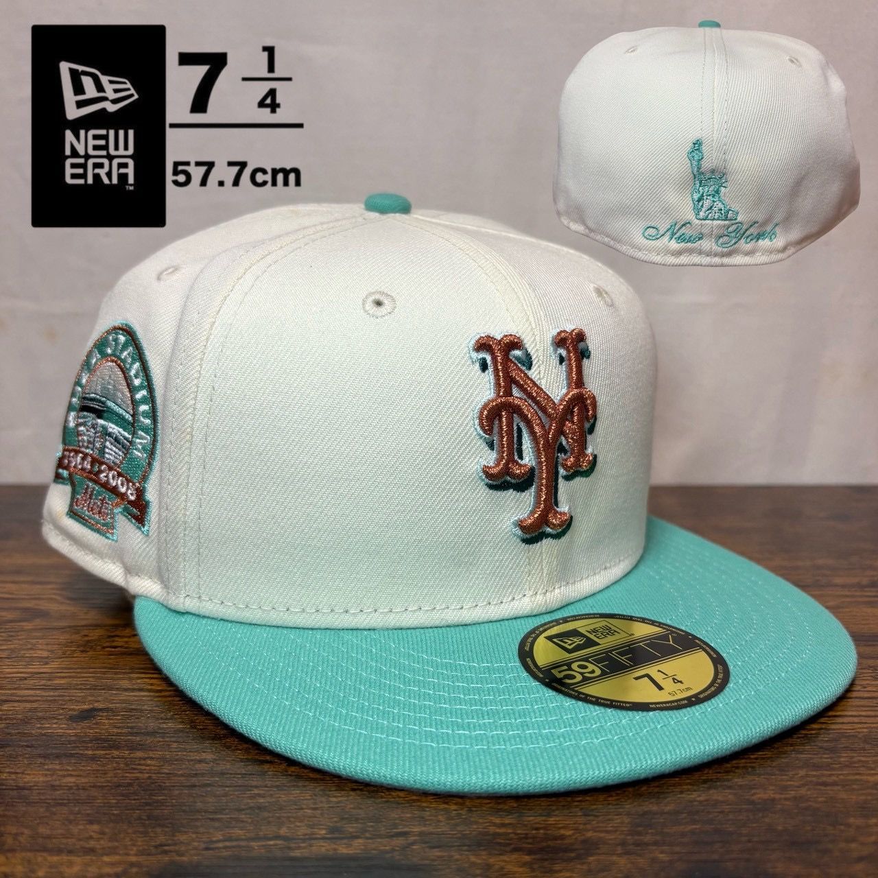 H76 ニューエラ 59fifty ニューヨーク メッツ MLB 限定 1560