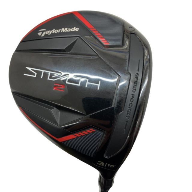 【中古】 テーラーメイド STEALTH2 3W フェアウェイウッド FW SPEEDER NX GREEN 60 (フレックスS) メンズ 男性用 右利き 右用 Cランク ゴルフクラブ