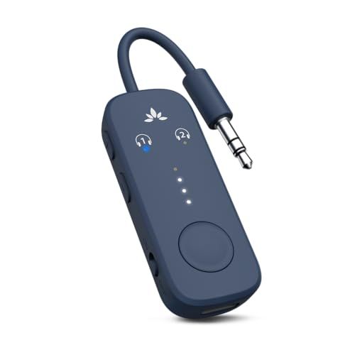 【新品】Avantree Relay ? 飛行機用 Bluetooth トランスミッター 2台同時接続、25時間再生、aptX Adaptive & HD対応オーディオトランスミッター、Qualcommチップ搭載、AirPods/ワイヤレスイ ef46df48
