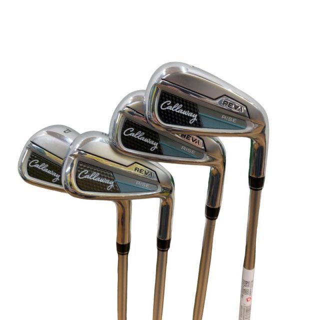 【中古】 キャロウェイ REVA RISE 4S レディース アイアンセット IR ELDIO 40 for CW(REVA IR) (フレックスL) レディース 女性用 右利き 右用 Bランク ゴルフクラブ