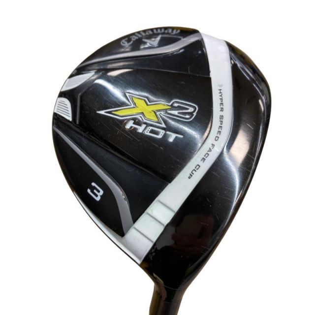 【中古】 キャロウェイ X2 HOT 3W フェアウェイウッド FW X2 HOT(フェアウェイ) (フレックスR) メンズ 男性用 右利き 右用 Cランク ゴルフクラブ