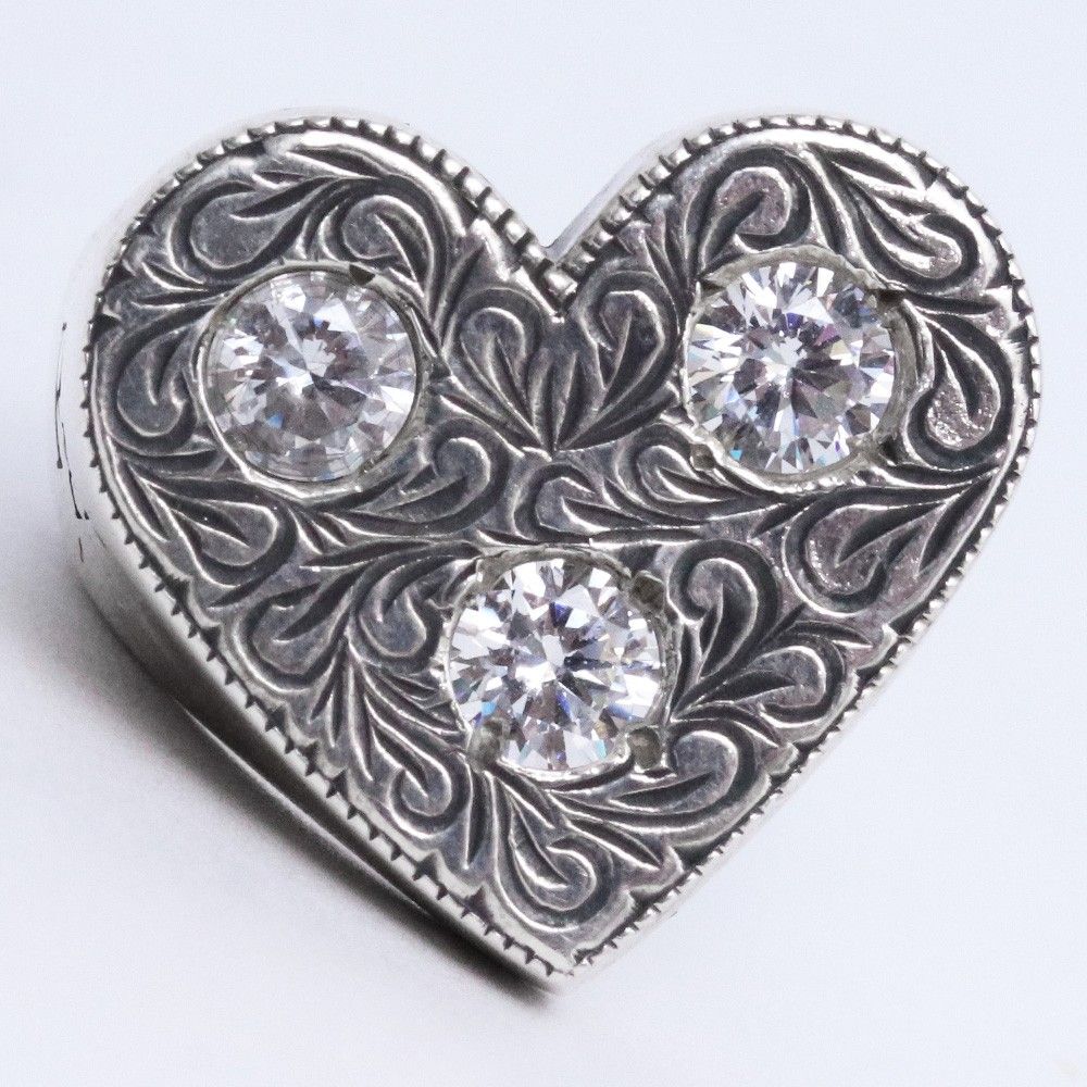 8.5号 ANTIDOTE BUYERS CLUB Engraved Heart Ring 950 シルバー - メルカリ