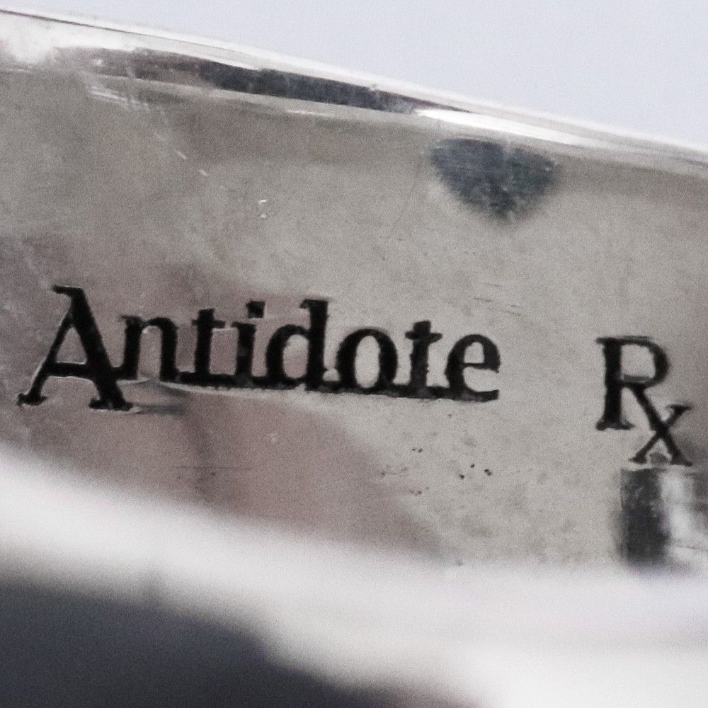 8.5号 ANTIDOTE BUYERS CLUB Engraved Heart Ring 950 シルバー - メルカリ