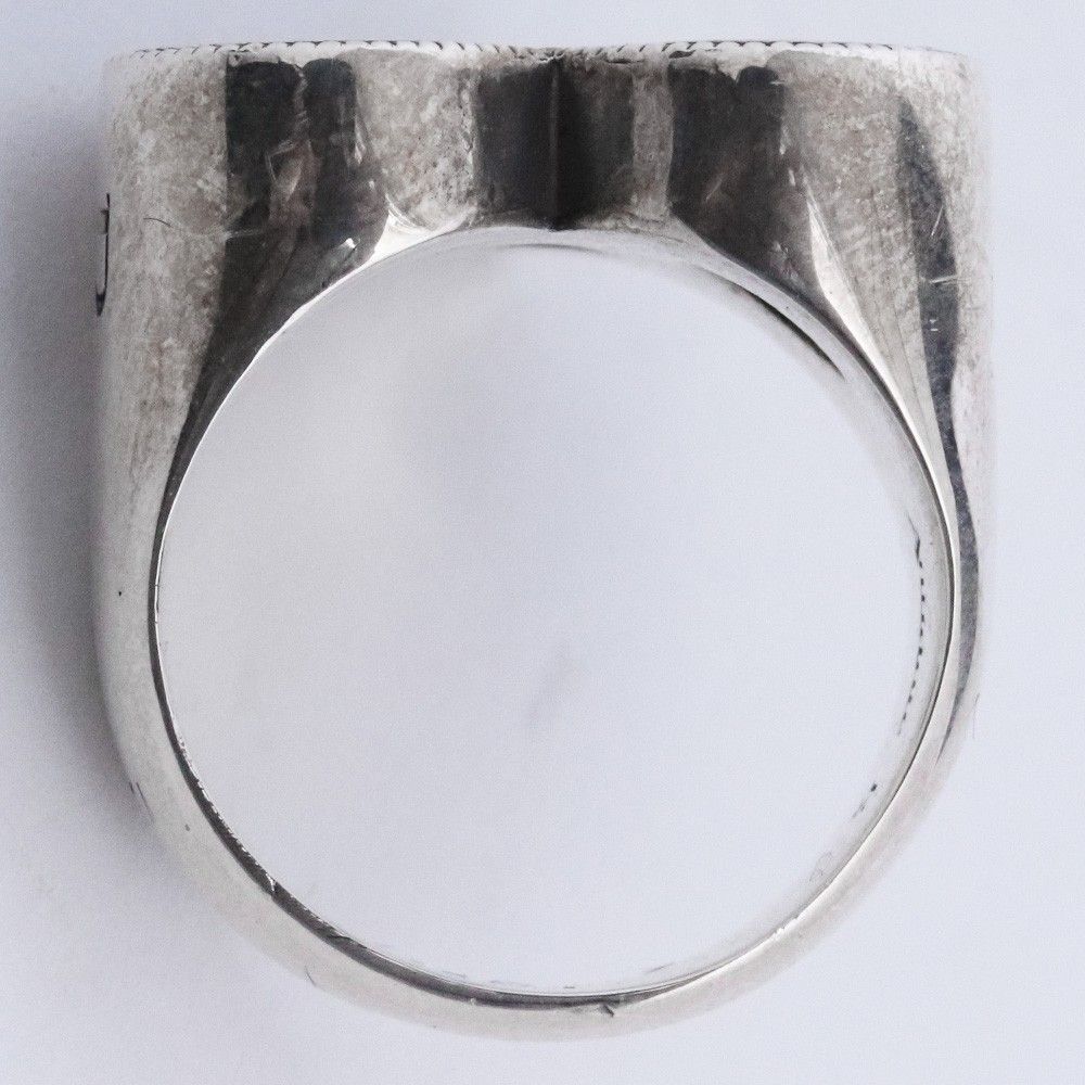 8.5号 ANTIDOTE BUYERS CLUB Engraved Heart Ring 950 シルバー - メルカリ