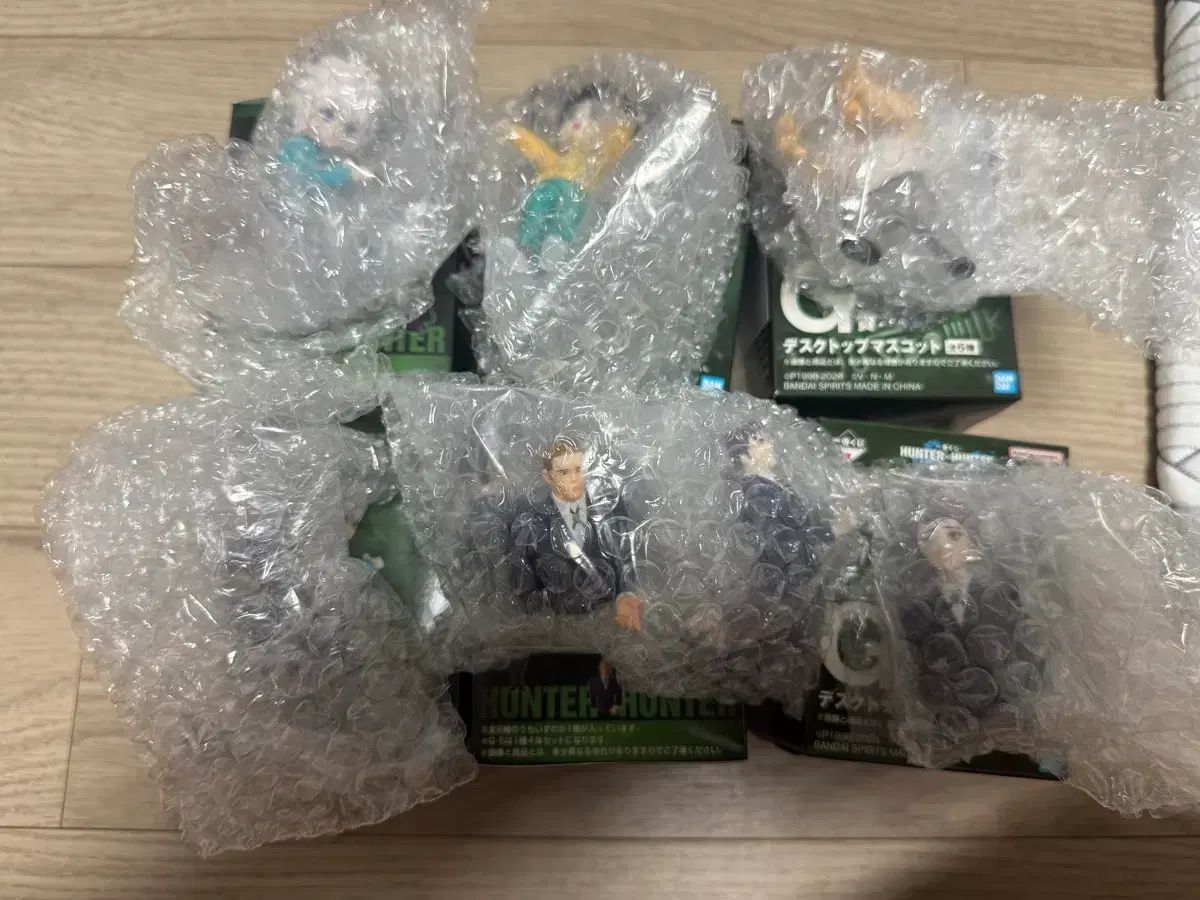 (新品 まとめ売り)一番くじ HUNTER×HUNTER G賞 6種 新品