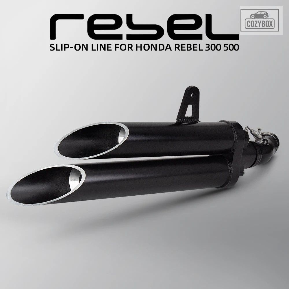 REBEL エキゾースト マフラー ホンダ CMX250 CMX300 CMX500 REBEL 250/300/500 S E-Cl