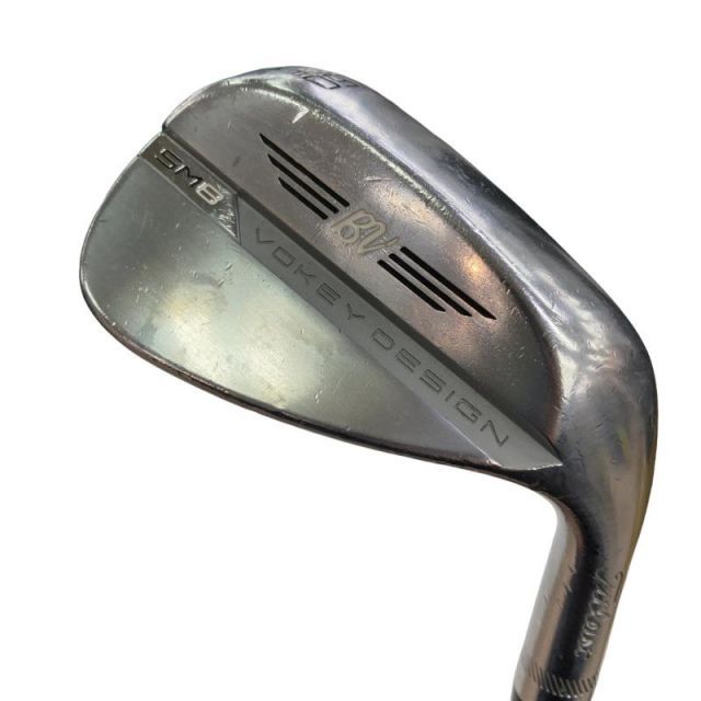 【中古】 タイトリスト VOKEY SPIN MILLED SM8 ツアークロム 50°/08°F ウェッジ WG Dynamic Gold 105 (フレックスS) メンズ 男性用 右利き 右用 Dランク ゴルフクラブ