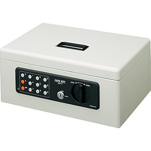 コクヨ(KOKUYO) 手提げ金庫 テンキー付 グレー A4 CB-T11Mｍａ