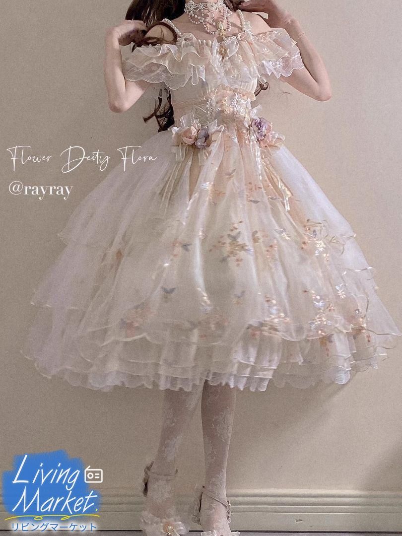 豪華姫系 lolita 可愛 レトロ風 オリジナル 洋服 ロリータ ワンピース 美しい刺繍 ワンピース ゴスロリ風 キャラクター衣装 学園祭用 文化祭用 舞台演出用 日常着 プレゼント用 レディース用CS628P122