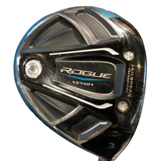 【中古】 キャロウェイ ROGUE STAR 3W フェアウェイウッド FW FUBUKI SPEED STAR(フェアウェイ) (フレックスR) メンズ 男性用 右利き 右用 Cランク ゴルフクラブ