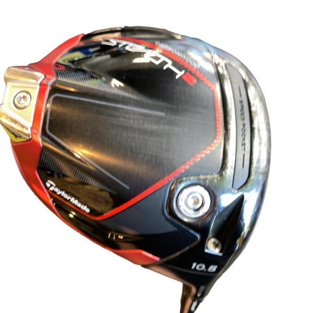 【中古】 テーラーメイド STEALTH2 10.5° ドライバー DR TENSEI RED TM50(STEALTH DR) (フレックスSR) メンズ 男性用 右利き 右用 Cランク ゴルフクラブ