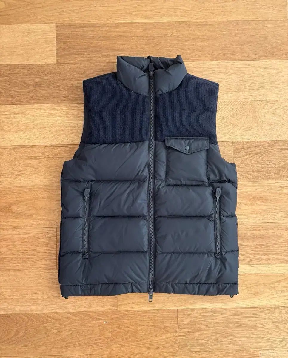 ASPESI ハンサム正規品 ウールニット バイカラー ダウン BEST M