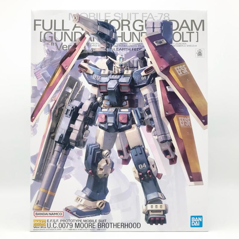 【中古】未組立 MG 1/100 フルアーマー・ガンダム Ver.Ka GUNDAM THUNDERBOLT版 バンダイ 機動戦士ガンダム サンダーボルト[17][240017780319]