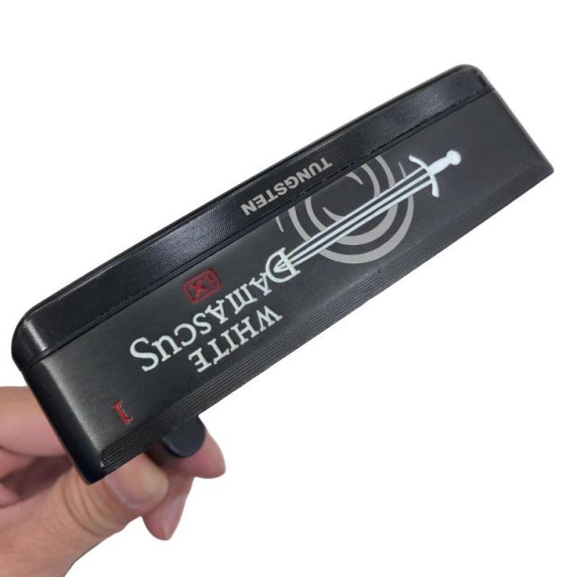 【中古】 オデッセイ WHITE DAMASCUS #1 ブラック 34インチ パター PT スチール (フレックスその他) メンズ 男性用 右利き 右用 Cランク ゴルフクラブ