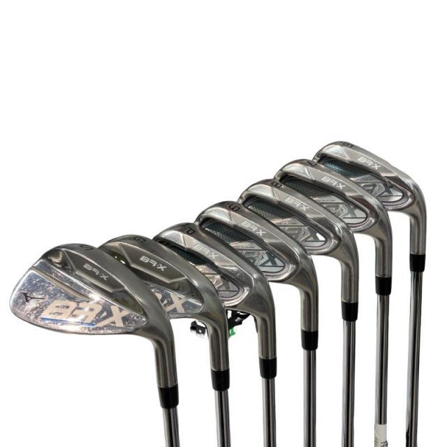 【中古】 ミズノ BR-X 7S アイアンセット IR BR-X (フレックスSR) メンズ 男性用 右利き 右用 Cランク ゴルフクラブ