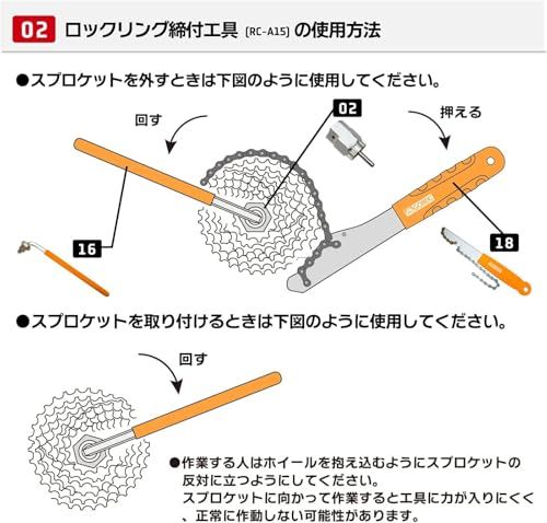 GORIX(ゴリックス) 自転車専用工具セット [シマノ対応] 自転車工具セット 自転車 ロードバイク メンテナンス パーツ交換 プロ向き TBXシリーズ (20点セット (TBX1) )Ju 29d707cb