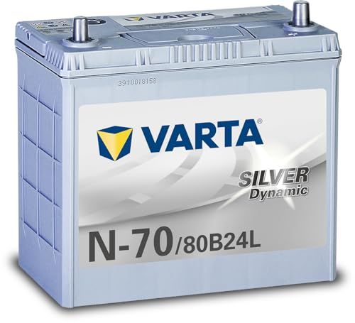 VARTA(バルタ) Silver Dynamic N-70/80B24L 国産車用バッテリー アイドリングストップ車/充電制御車/標準車 <・メンテナンスフリー> N-55互換Ju 9a9f1bd9